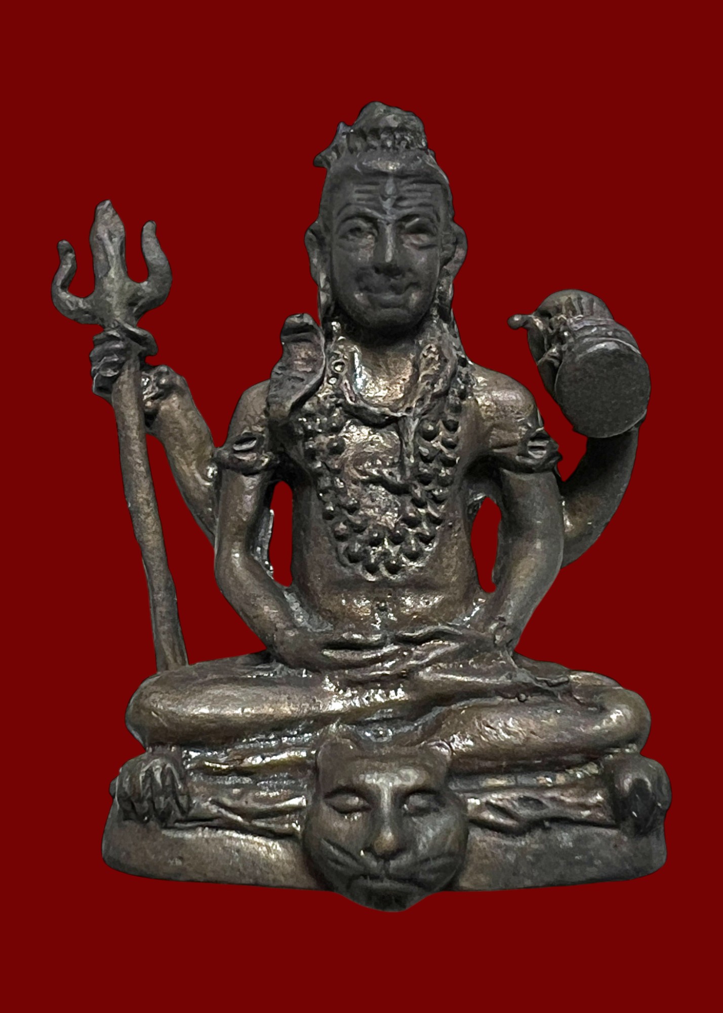 พระศิวะลอยองค์ (เนื้อสัมฤทธิ์) Shiva statue (Bronze) SKU-02716