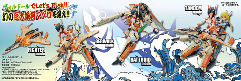 ACKS No.MC-08 V.F.G. Macross Delta VF-31D Skuld SP Plastic Model(Pre-order)