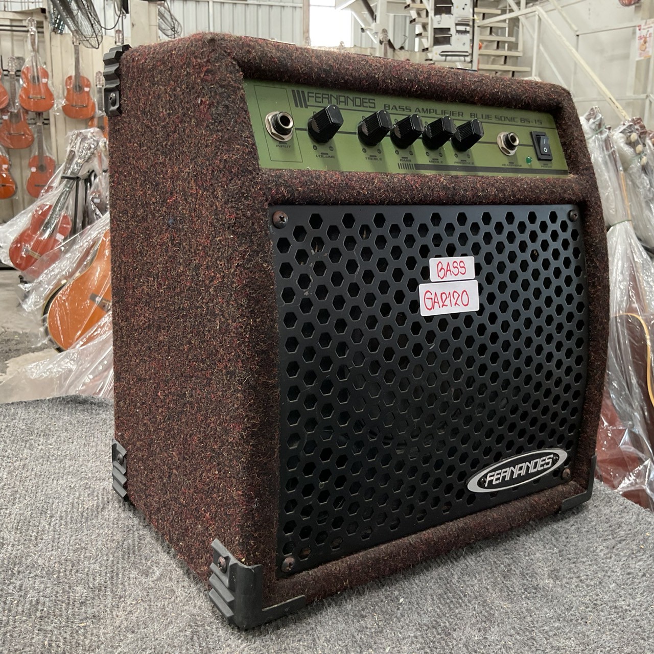 แอมป์เบส FERNANDES : BLUE SONIC BS-15