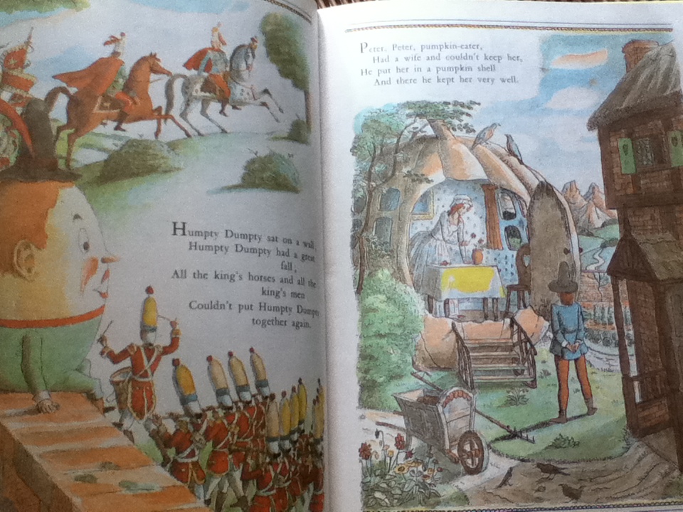 LAVENDER'S BLUE A Book of Nursery Rhymes/ Kathleen Lines, Harold Jones