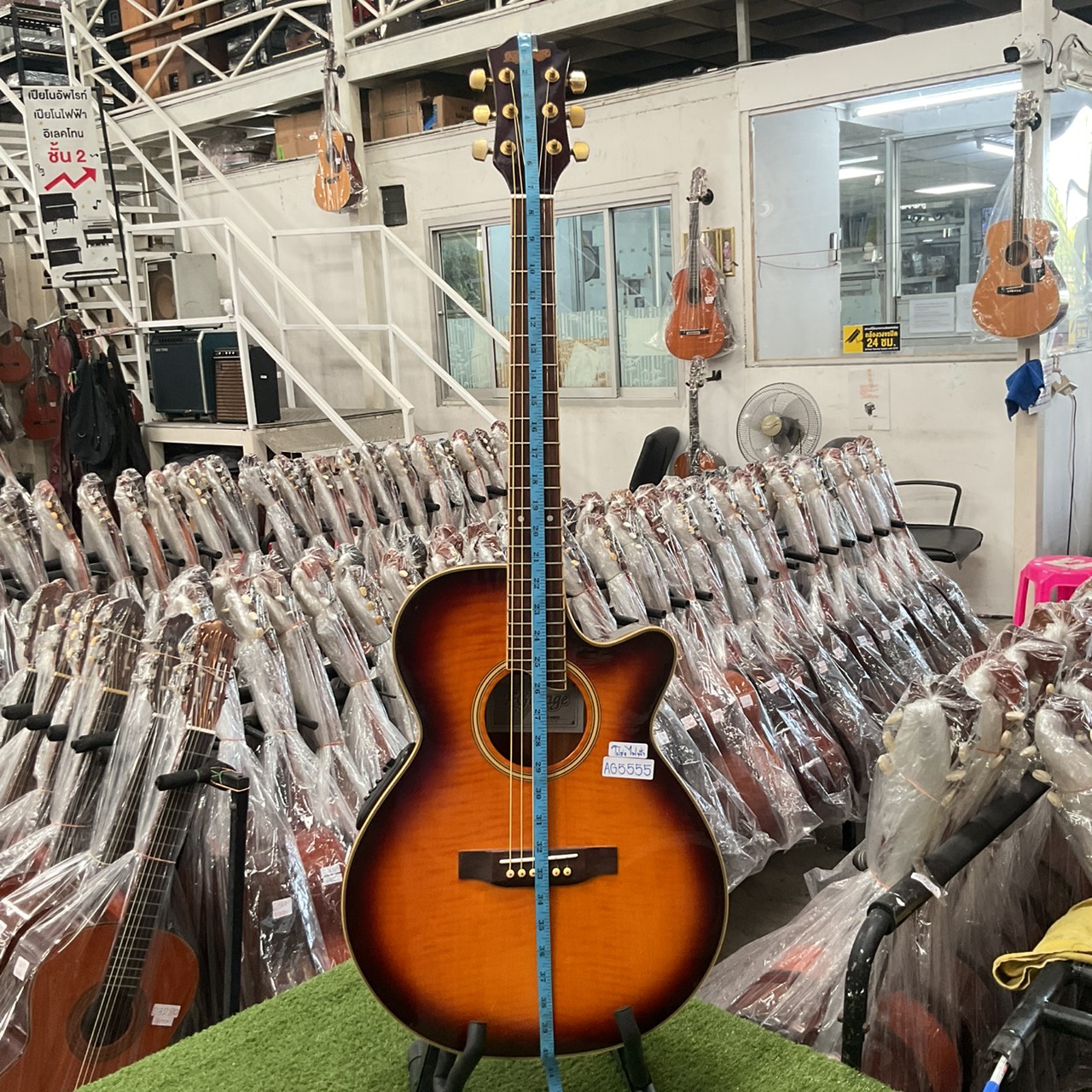 กีต้าร์โปร่งไฟฟ้า K-Garage : EA-500BRB