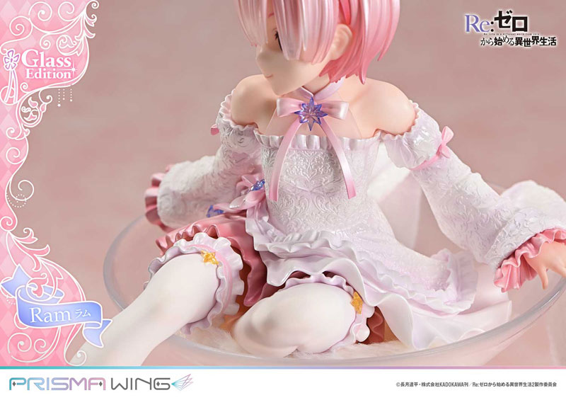 PRISMA WING Re:ZERO -Starting Life in Another World- Ram Glass Edition 1/7 Complete Figure(Pre-order)