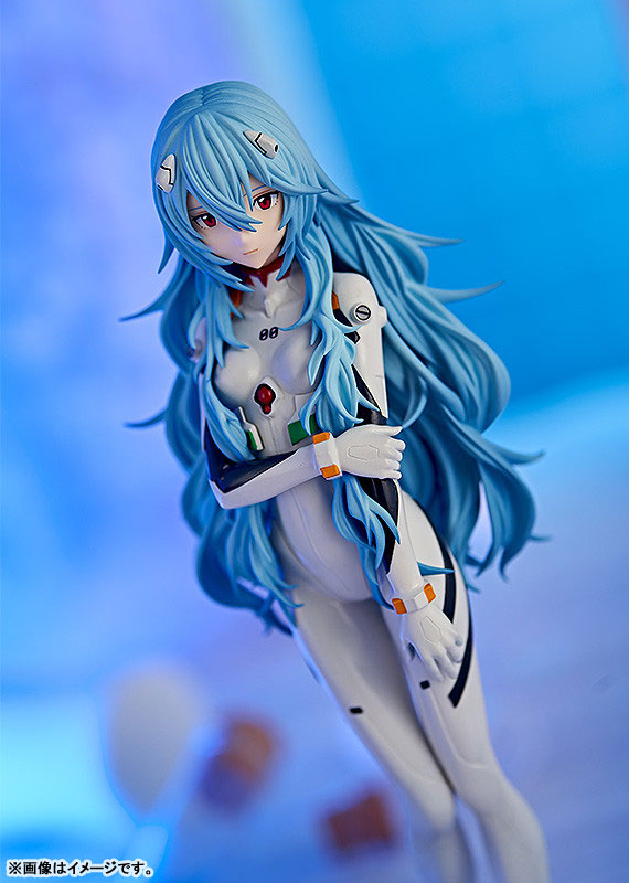 POP UP PARADE Rebuild of Evangelion Rei Ayanami: Long Hair Ver. Complete Figure(Pre-order)