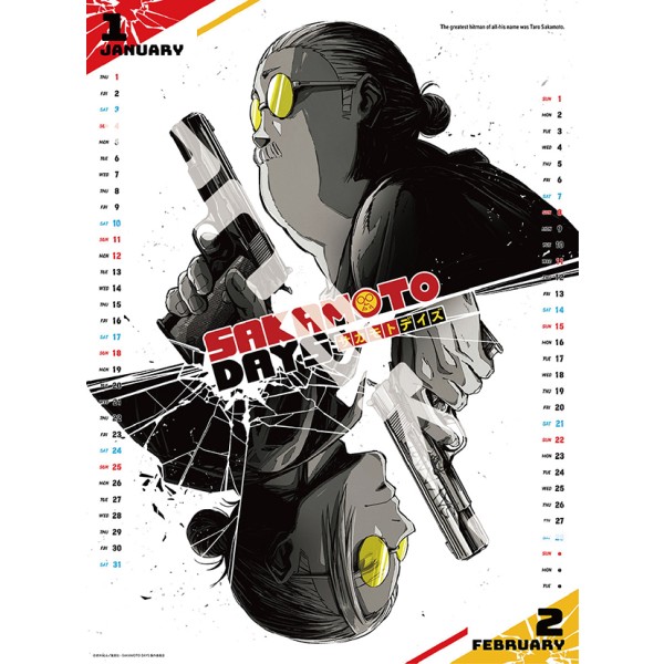 TV Anime "SAKAMOTO DAYS" CL-029 2026 Wall Calendar(Released)