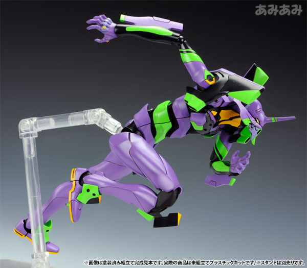 Evangelion: 2.0 You Can (Not) Advance 1/400 General-Purpose Humanoid Battle Weapon Android EVA-01 Test Type Plastic Model(In-Stock)