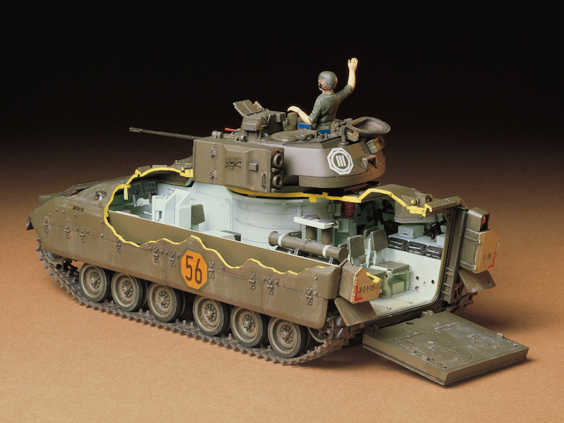โมเดลรถถังทามิย่า ขนาด 1/35 Tamiya TA35132 U.S. M2 Bradley IFV