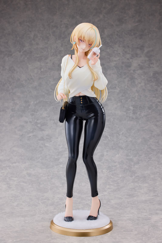 Aoi Koigakubo Illustrated by Fujiko 1/4 Complete Figure Leather Pants Deluxe Edition(Pre-order)