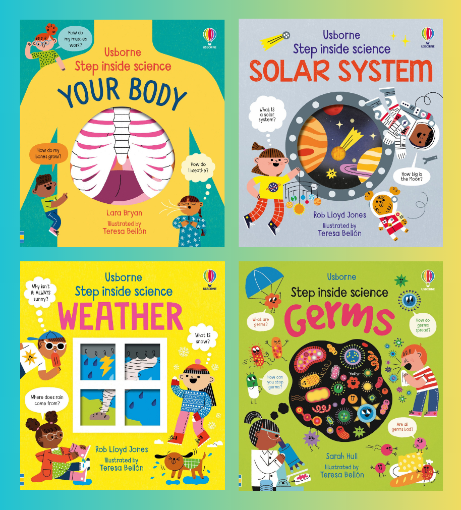 STEP INSIDE SCIENE SERIES BY USBORNE