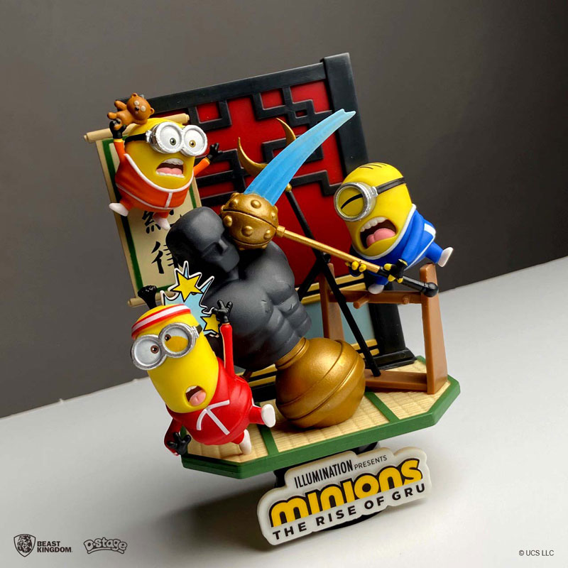 Diorama Stage-112 Minions: The Rise of Gru - Kung-fu Training Complete Figure(Provisional Pre-order)