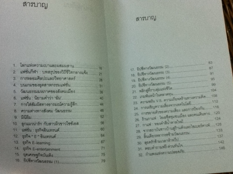 แฟชั่น: ค็อกเทลชีวิต