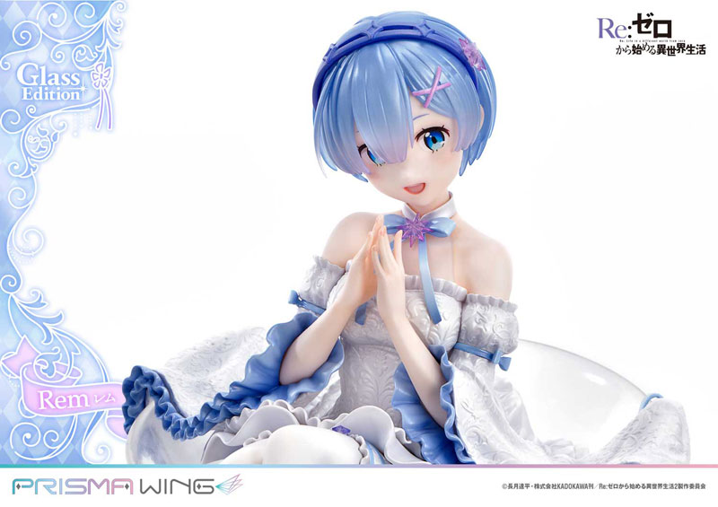 PRISMA WING Re:ZERO -Starting Life in Another World- Rem Glass Edition 1/7 Complete Figure(Pre-order)