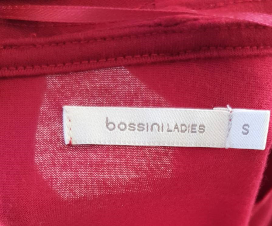 FF02805 เสื้อคลุมมือสอง สีแดง แบรนด์ bossini ladies อก 36 นิ้ว