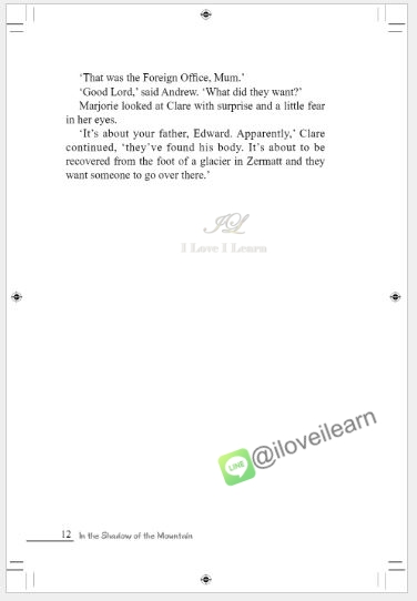 หนังสืออ่านนอกเวลาภาษาอังกฤษเรื่อง: In the Shadow of the Mountain + MP3 (ระดับ 5) In the Shadow of the Mountain + MP3 (Level 5)