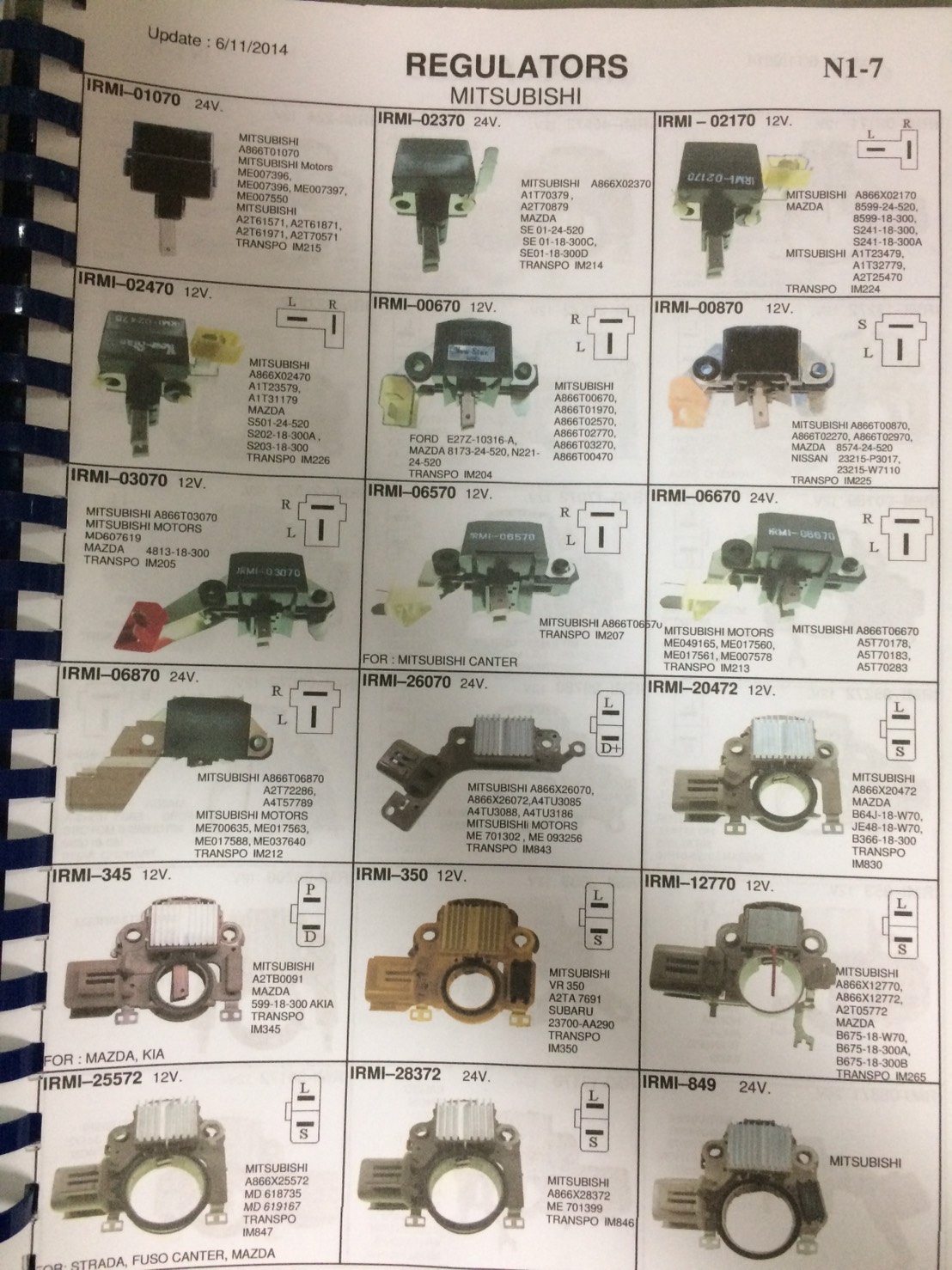 คัทเอ้าท์ไดชาร์ท MITSUBISHI 1