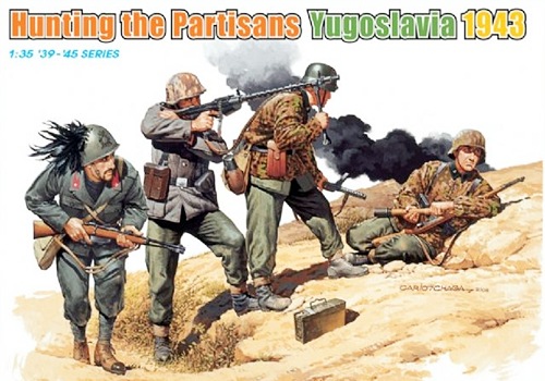 โมเดลฟิกเกอร์ Dragon Models 1/35 DGM6491 Hunting The Partisans Yugoslavia 1943