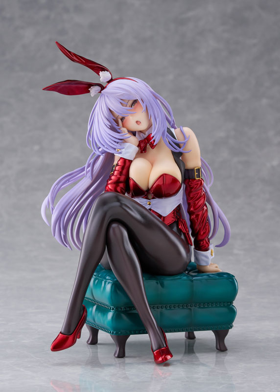 She Laughs Shy...I Feel Ashamed AMAGASA TSUDURI Bunny Style (Xmas santa color) 1/7 Complete Figure(Pre-order)