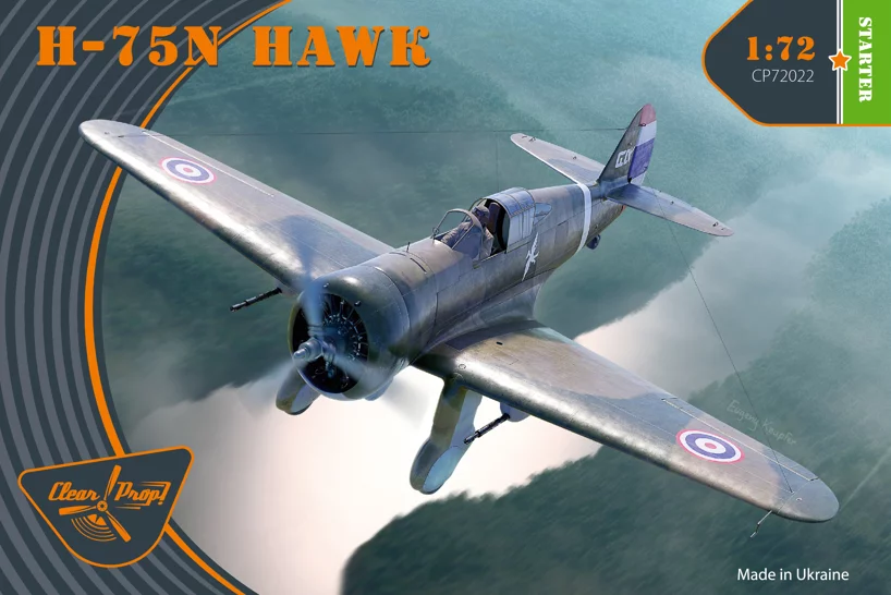 โมเดลเครื่องบิน Clear Prop Models 1/72 CP72022 H-75N Hawk