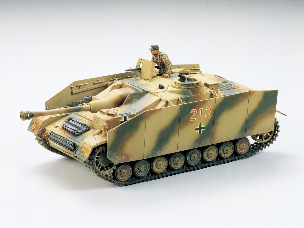 โมเดลรถถังทามิย่า ขนาด 1/35 Tamiya TA35087 German Sturmgeschutz IV Kit