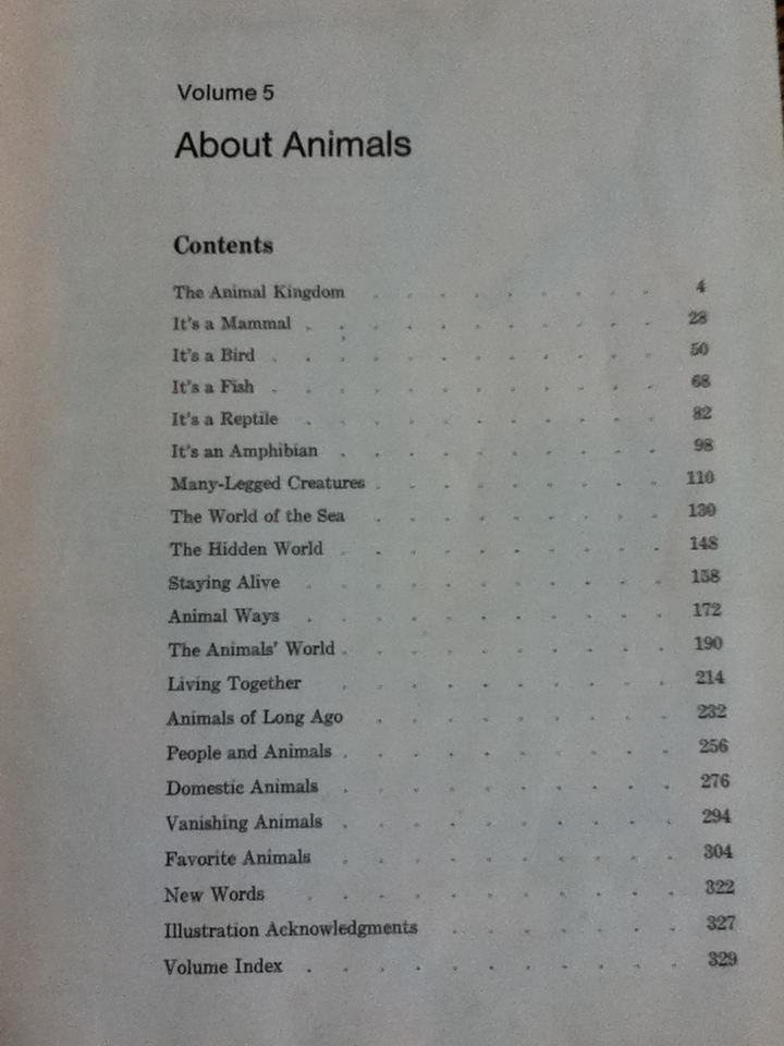 About Animals