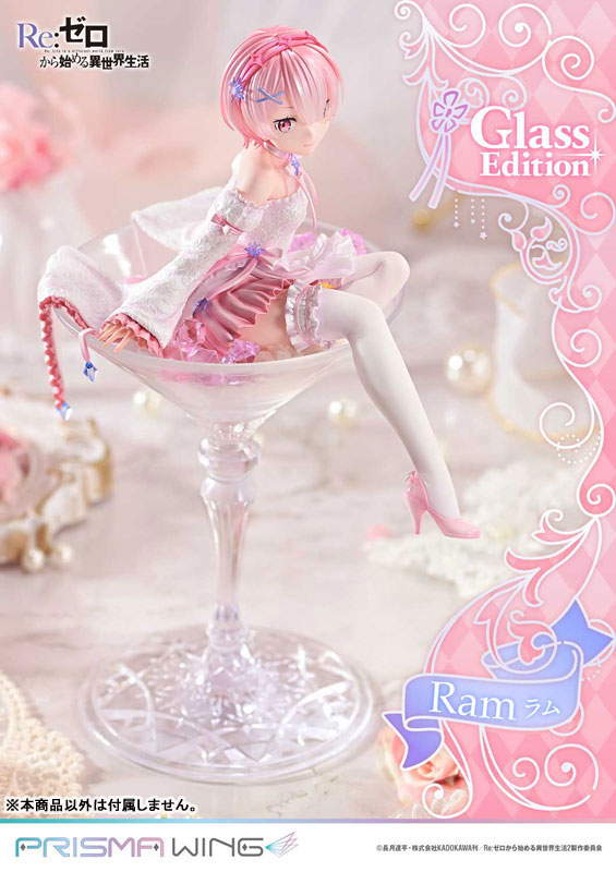 PRISMA WING Re:ZERO -Starting Life in Another World- Ram Glass Edition 1/7 Complete Figure(Pre-order)