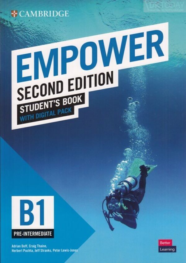 EMPOWER B1 PRE-INTERMEDIATE:STUDENT'S BOOK WITH DIGITAL PK (2ED) BY DKTODAY