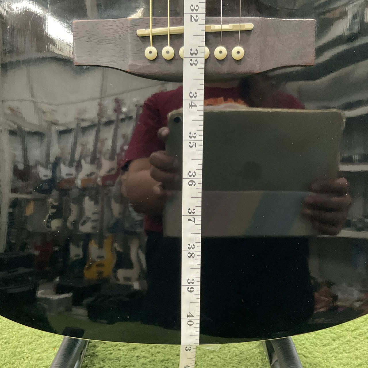 กีต้าร์โปร่ง HONEY BEE : W-15 BK