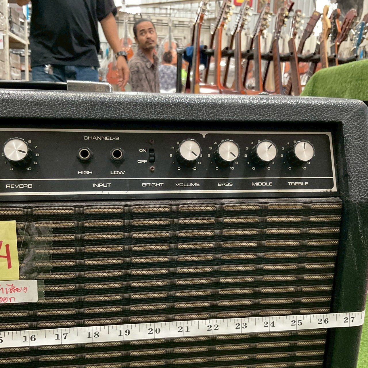 แอมป์กีต้าร์ YAMAHA : J-105 สินค้าไม่พร้อมใช้งาน (ต้องซ่อม)