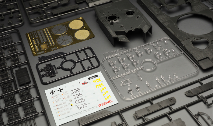 โมเดลรถถัง Meng Model ขนาด 1/35 TS-016 German Main Battle Tank Leopard 2 A4