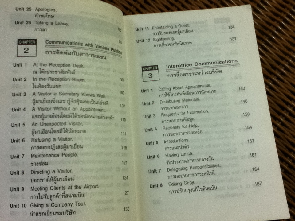 สนทนาภาษาอังกฤษสำหรับเลขานุการ