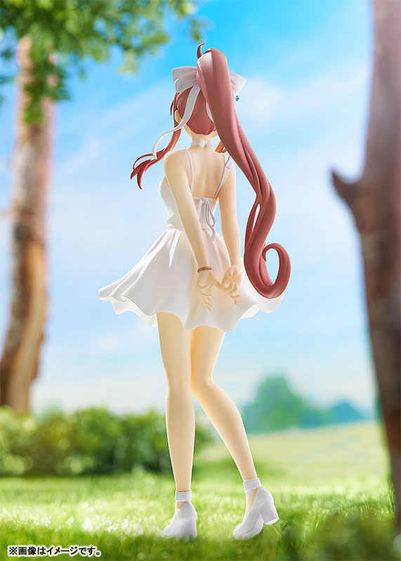 POP UP PARADE Doki Doki Literature Club! Monika White Dress ver. Complete Figure(Pre-order)