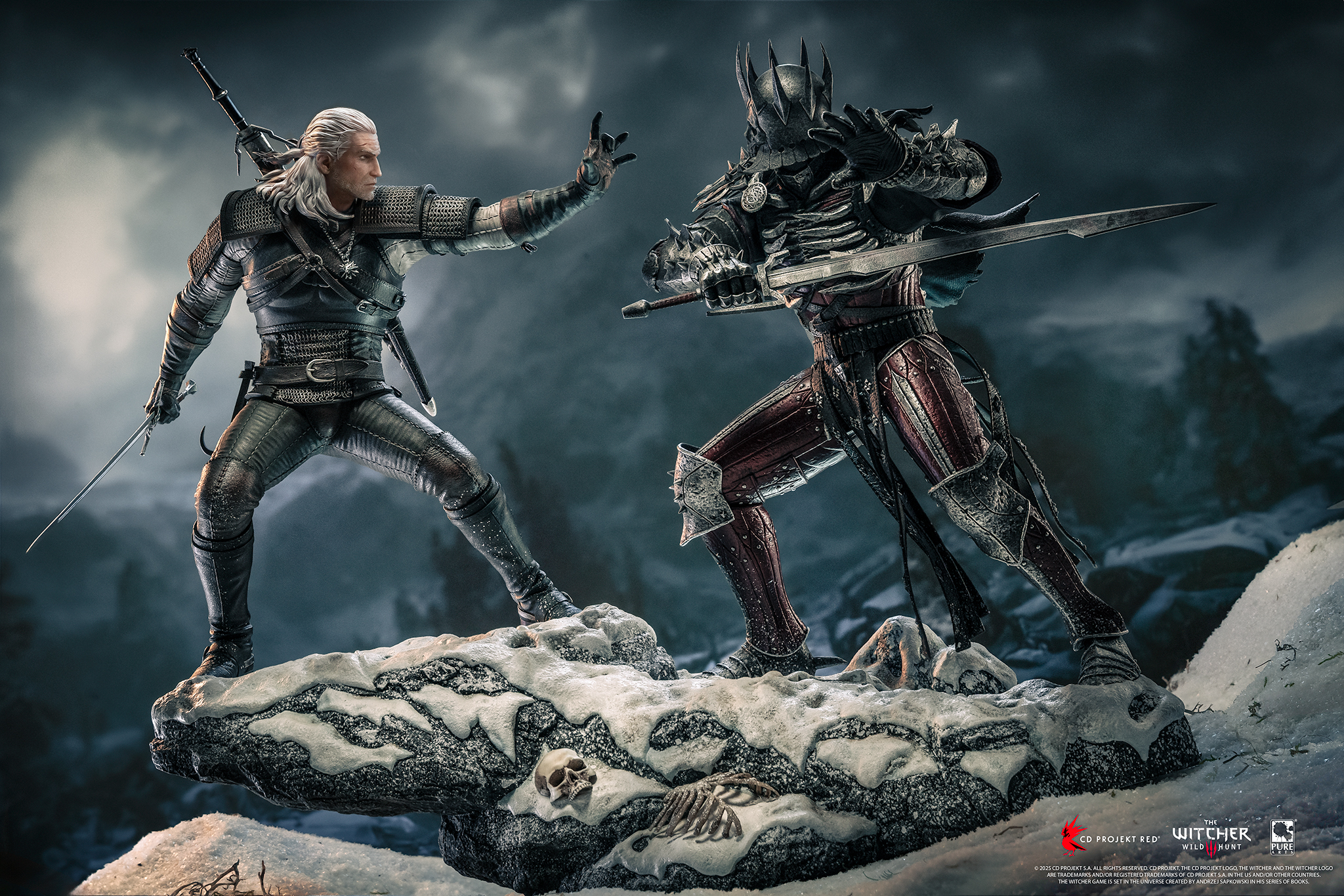 The Witcher : Geralt vs Eredin 1/6 Scale Diorama(Pre-order)