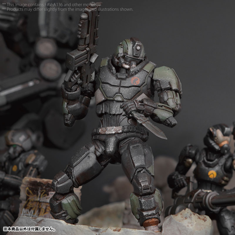 Acid Rain 1/18 Scale FAV-A136 Abaddon Reborn Trooper(Provisional Pre-order)