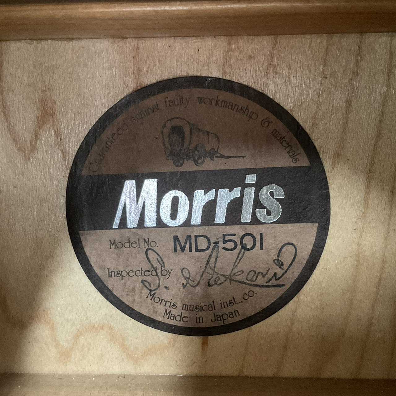 กีต้าร์โปร่ง Morris : MD-501