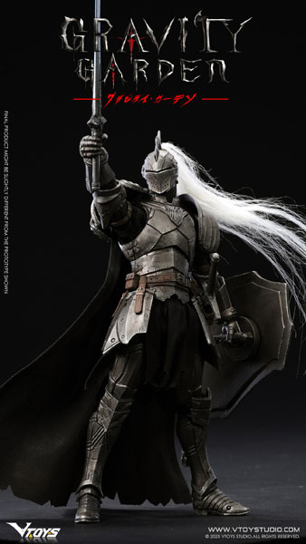 [Bonus] GRAVITY GARDEN Series Silver Moon Knight 1/12 Scale Posable Figure(Provisional Pre-order)