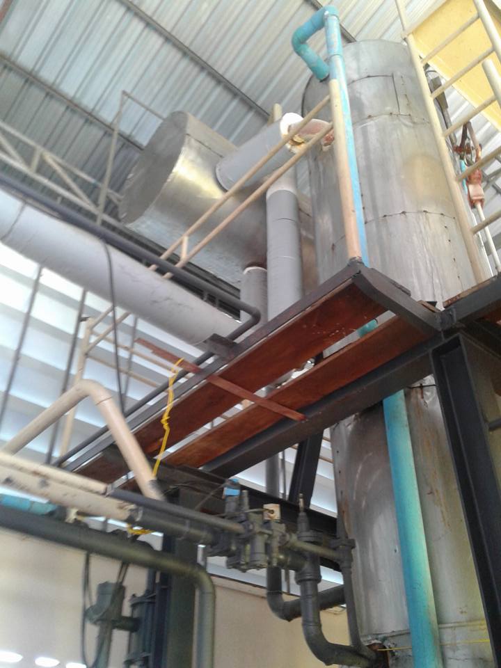 เครื่องทำน้ำแข็งหลอดใหญ่ ขนาด 15 ตัน คอม Mycom