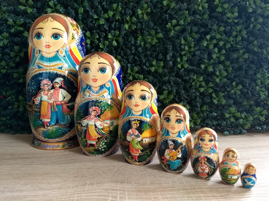 ตุ๊กตาแม่ลูกดก (Matryoshka) - Premium Doll "Country Life"