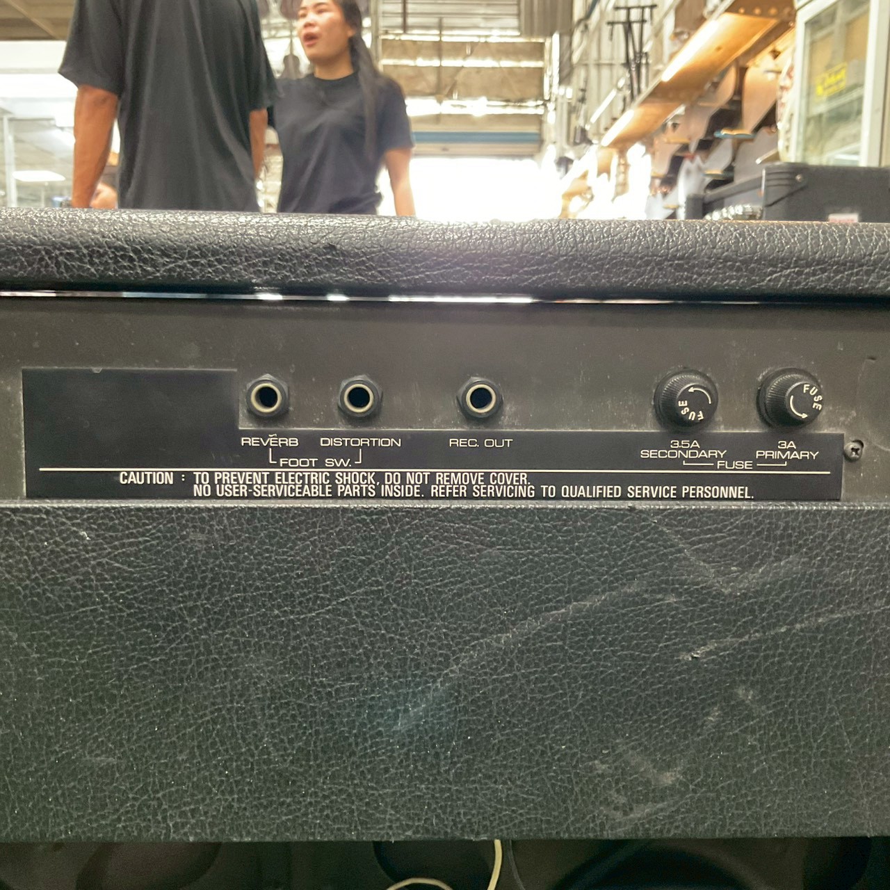 แอมป์กีต้าร์ YAMAHA : J-105 สินค้าไม่พร้อมใช้งาน (ต้องซ่อม)