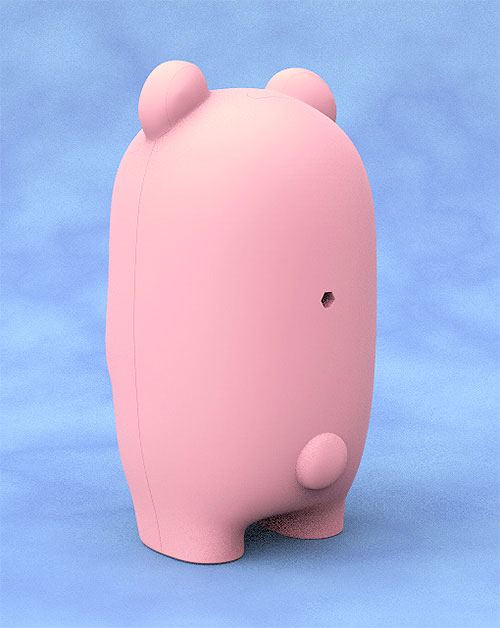 Nendoroid More - Kigurumi Face Parts Case (Pink Bear) (In-stock)