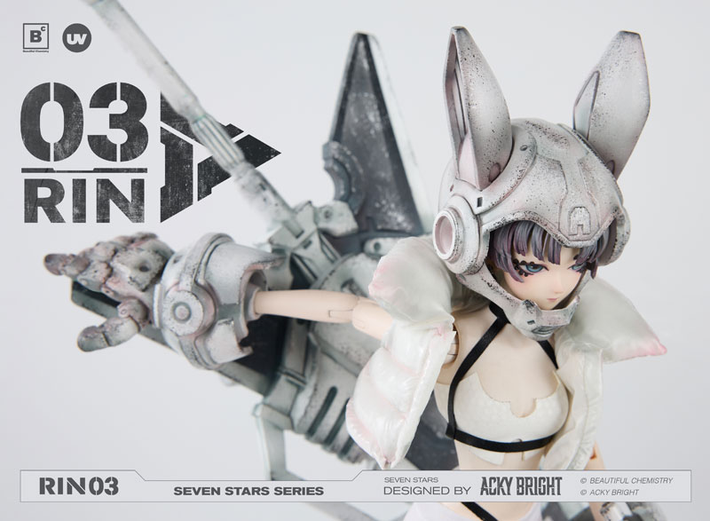 Beautiful Chemistry x Acky Bright Seven Stars Series No.03 Rin 1/6 Complete Model Action Figure(Pre-order)
