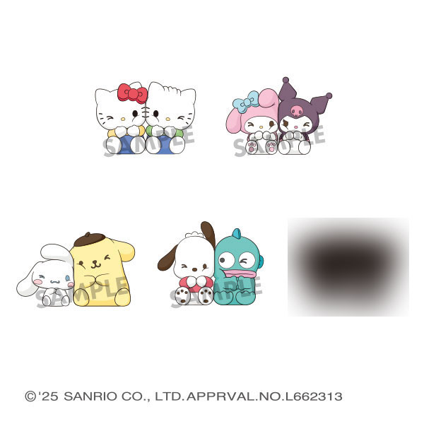 Pita Cute Sanrio Characters 4Pack BOX(Pre-order)