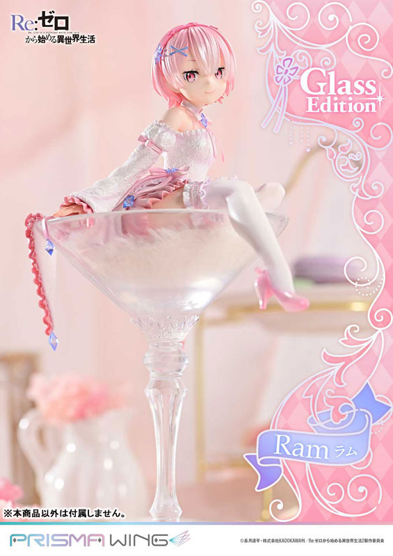 PRISMA WING Re:ZERO -Starting Life in Another World- Ram Glass Edition 1/7 Complete Figure(Pre-order)