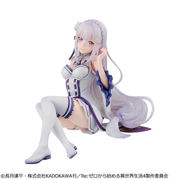 Melty Princess Re:ZERO -Starting Life in Another World- Palm-size Emilia Complete Figure(Pre-order)