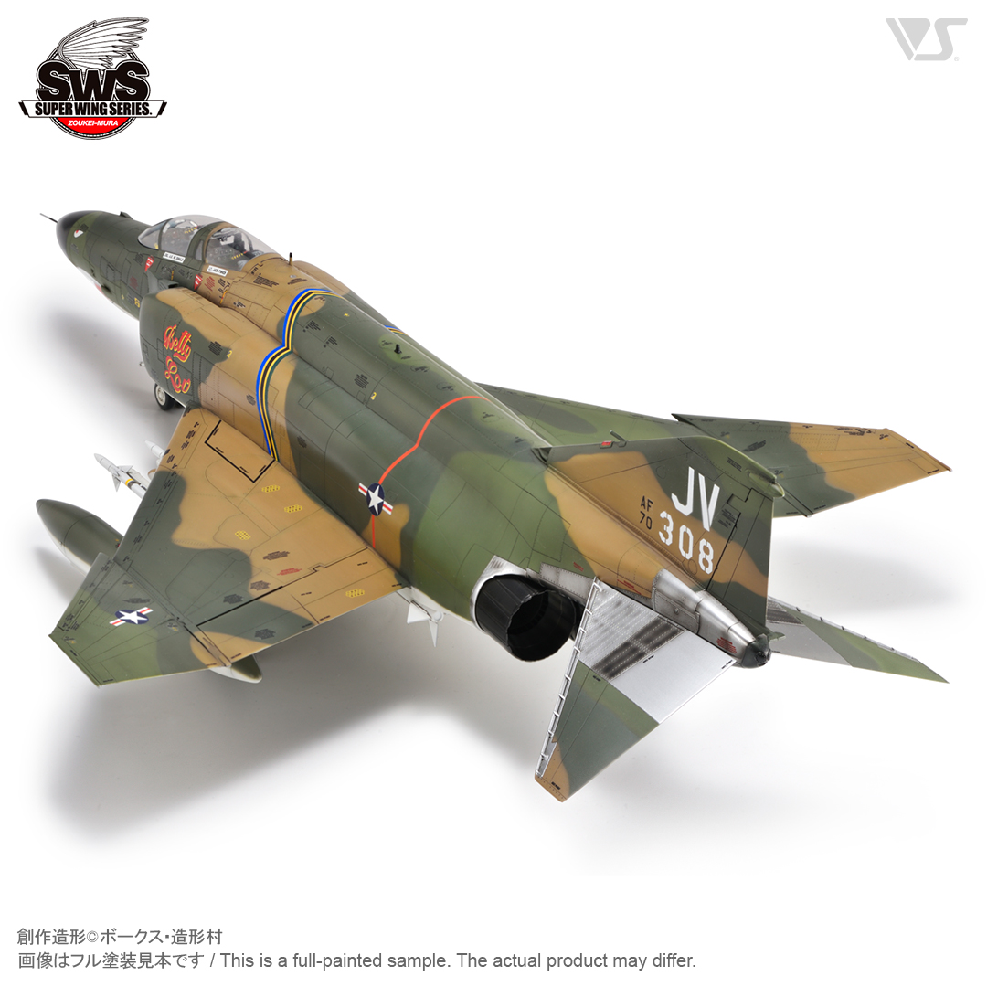 โมเดลเครื่องบิน Zoukei-Mura SWS 1/48 No.10 F-4E Early PHANTOM II