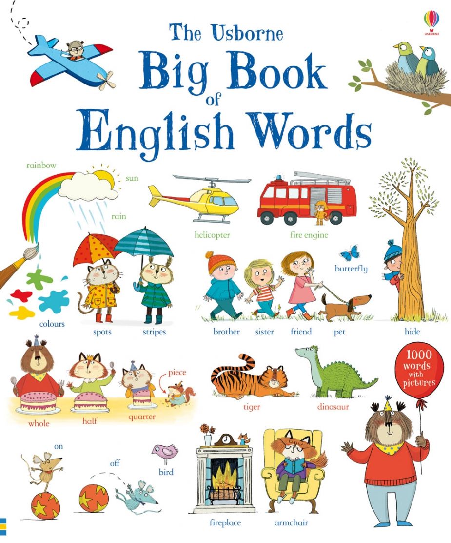 USBORNE BIG BOOK OF ENGLISH WORDS BY DKTODAY