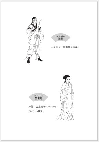 หนังสืออ่านนอกเวลาภาษาจีน เรื่องเทพธิดาแห่งจันทรา 学汉语分级读物(第1级):嫦娥奔月