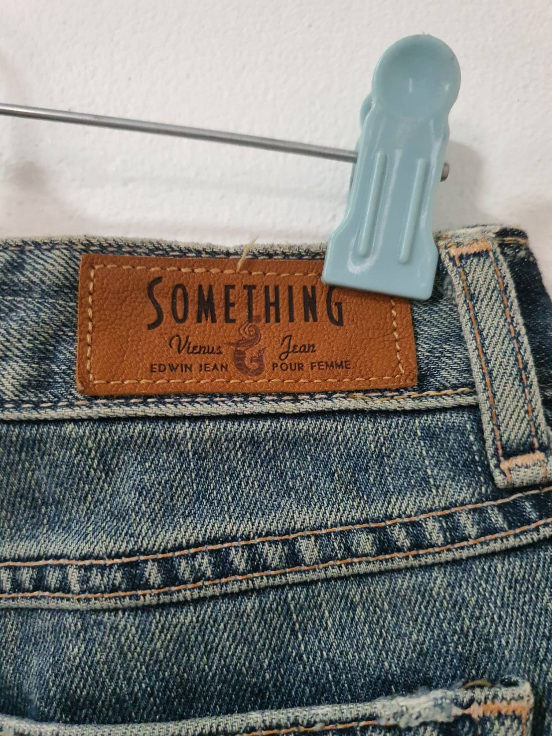 FF06270 กางเกงยีนส์ มือสอง แบรนด์ SOMETHING BY EDWIN เอว 26 นิ้ว