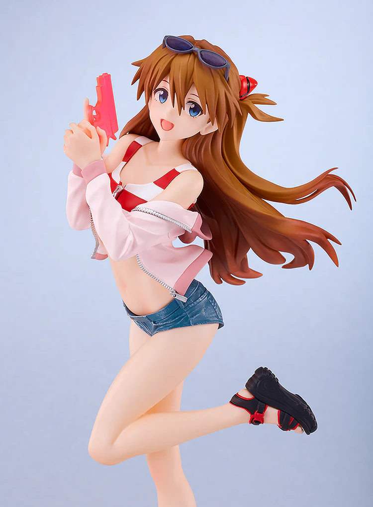 POP UP PARADE BEACH QUEENS Rebuild of Evangelion Asuka Shikinami Langley L Size Complete Figure(Pre-order)