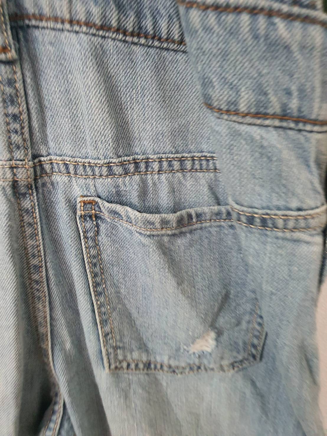 FF06236 ชุดเอี๊ยมยีนส์ มือสอง แบรนด์ GAP