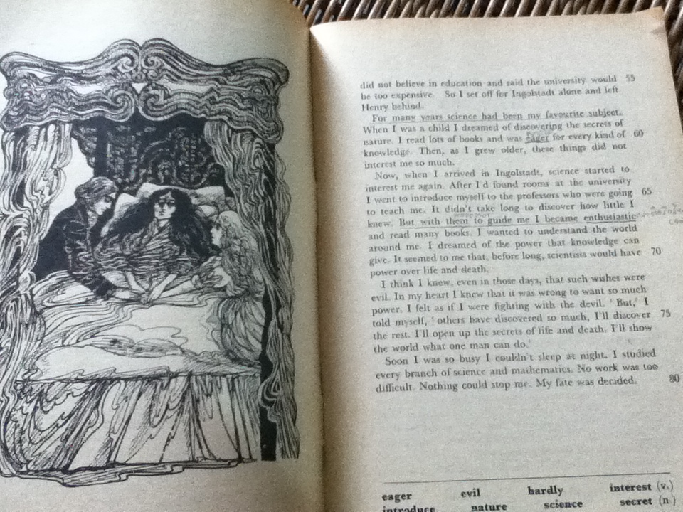 THE STORY OF FRANKENSTEIN/ Mary Shelley