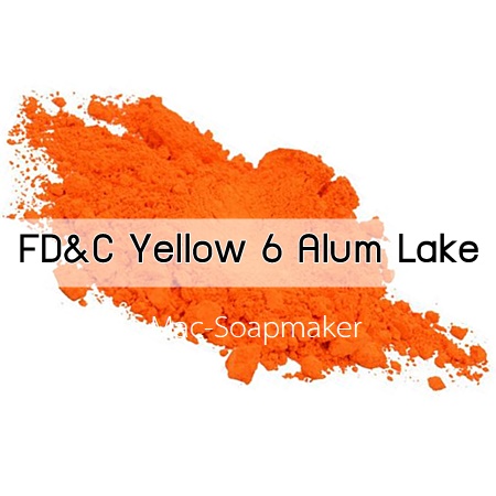 Color Orange : Lake Sunset Yellow 22% / FD&C Yellow 6 Alum Lake สีส้ม CI 15985:1 ละลายในน้ำมัน (ชนิดผง) COA / MSDS